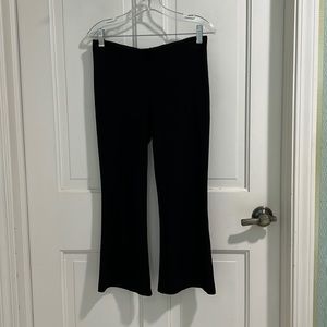 Bailey 44 black cropped, flared pants.